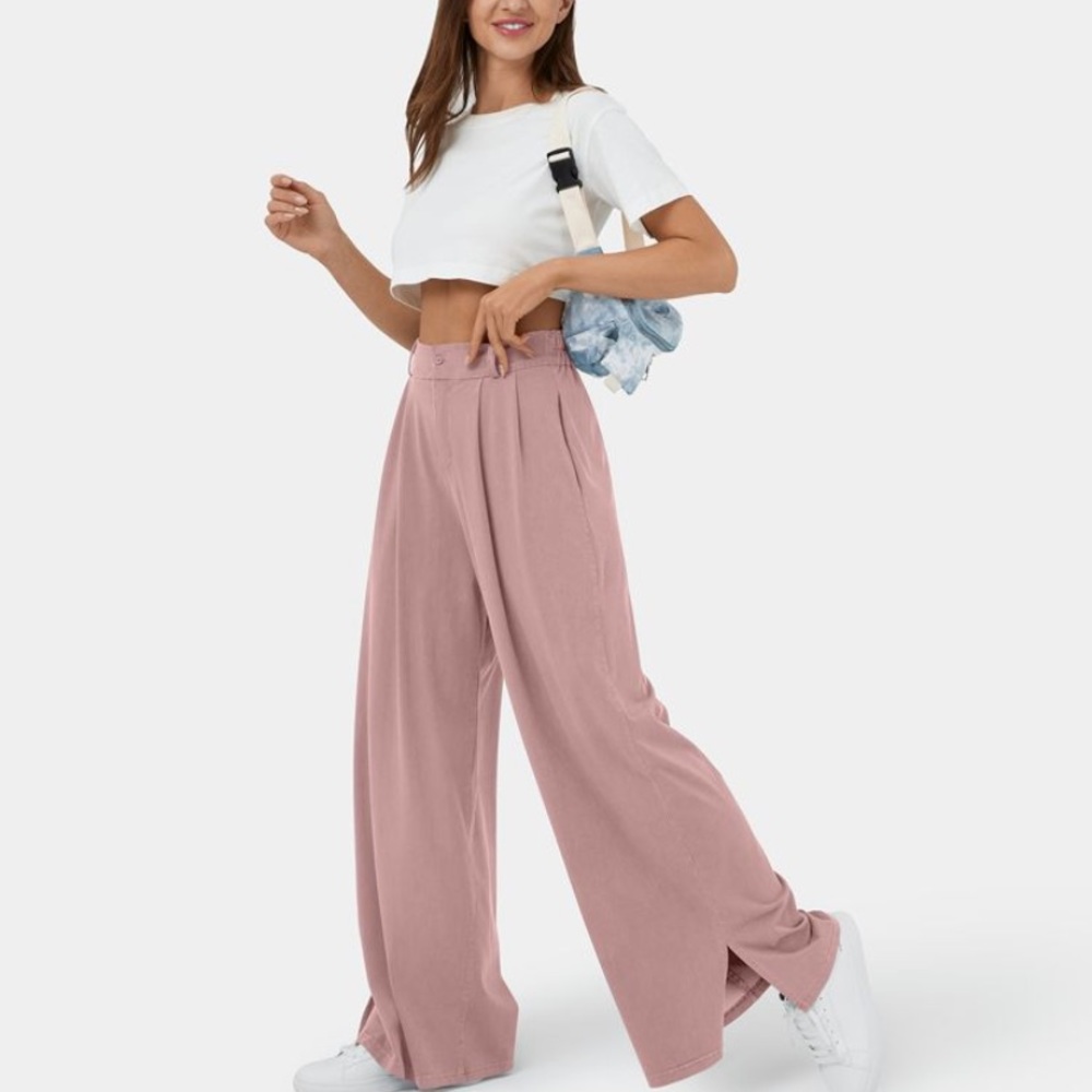 Halara Split Hem Pants Medium